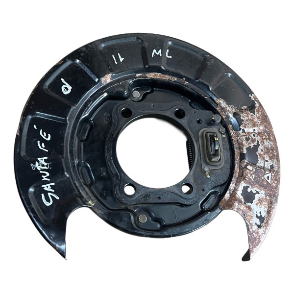 Sapata Lona De Freio Traseira Direita Santa Fé 2008 A 2012