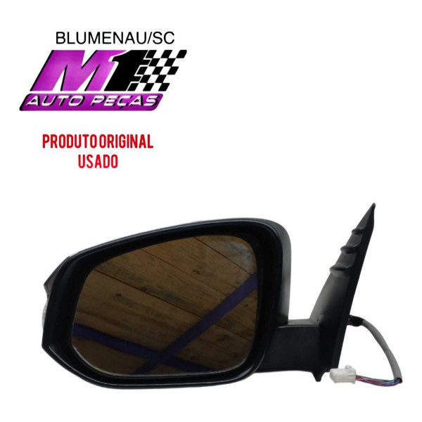 Retrovisor Elétrico Esquerdo Hilux Srv 2016 A 2023 C/detalhe