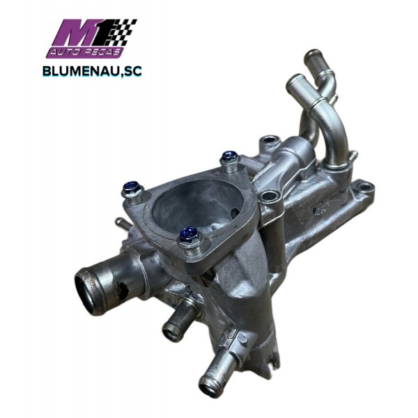 Carcaça Válvula Termostatica Flange Civic G10 1.5 Turbo