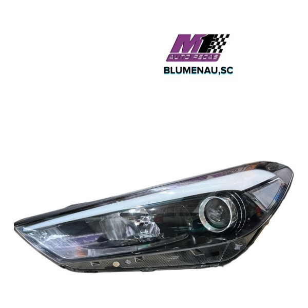 Farol Esquerdo Sem Recuperação New Tucson 2017 A 2020