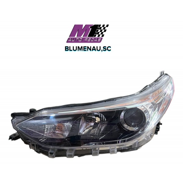 Farol Led Esquerdo Original Sem Recuperação Yaris 2019 2023