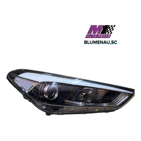 Farol Direito Original Sem Recuperação New Tucson 2017 2021