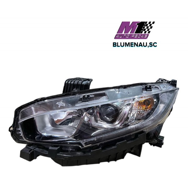 Farol Esquerdo Original Sem Recuperação Civic G10 2017 A 20