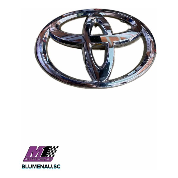 Logotipo Emblema Tampa Porta Malas Corolla 2015 2016 2017