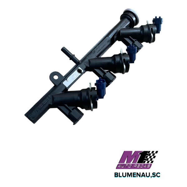 Flauta De Bicos Injetor Ford Ka 1.0 3cc 2014 2015 A 2018