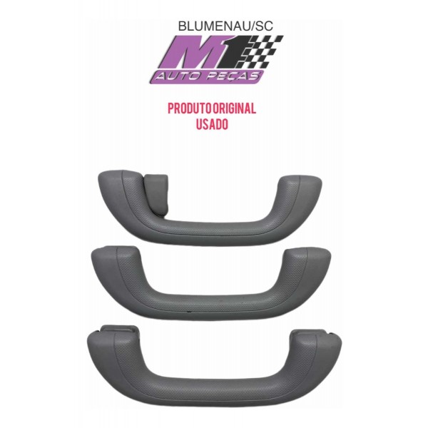 Jogo Alça Teto Apoio Mãos Hyundai I30 2011 C/ Detalhes