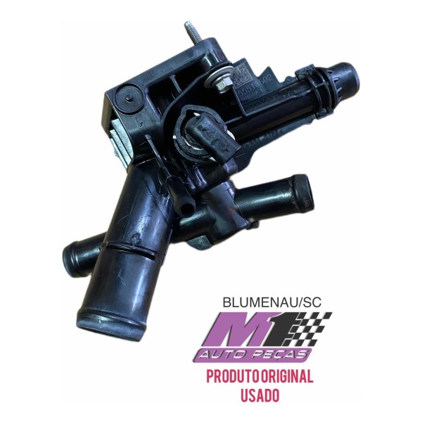 Carcaça Flange Válvulas Termostática Tracker New Onix Turbo