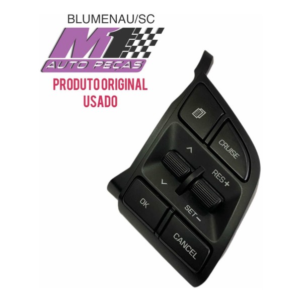 Comando Botão Volante Direito New Tucson Gdi 2017 A 2020