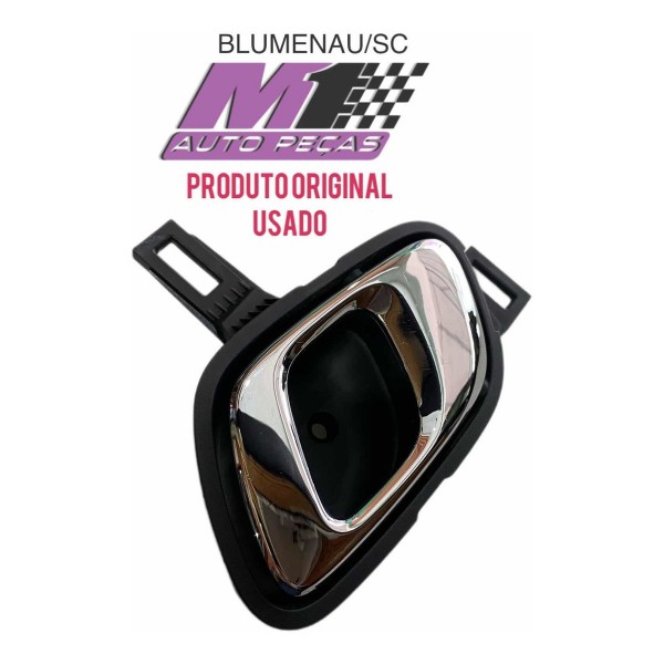 Maçaneta Interna Cromada Diant Esquerda Renault Kwid 17/21