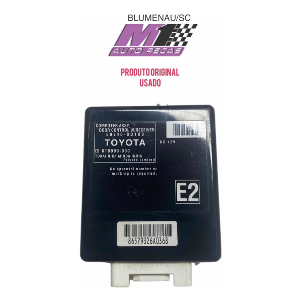 Módulo Central Elétrica Toyota Etios 1.3 2018