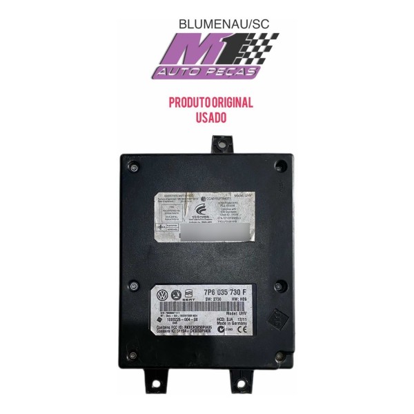 Módulo Bluetooth Vw Jetta 2.0 2011/2012 N° 7p6035730f