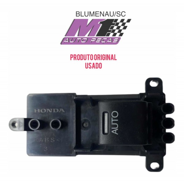 Botão Vidro Elétrico Traseiro Esquerdo Honda Hrv 2017