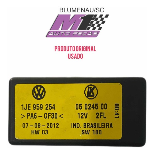 Módulo Rele Vidro Eletrico Vw Gol Polo Saveiro N° 1je959254