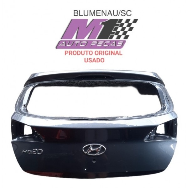 Tampa Traseira Porta Malas Hyundai Hb20 2017/2018