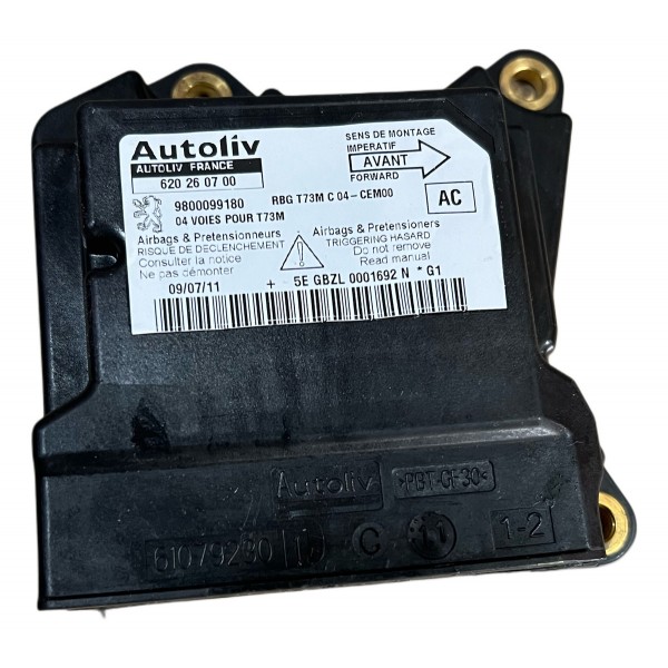 Módulo Central Peugeot 408 308 Não Deflagrado 2012  A 2015