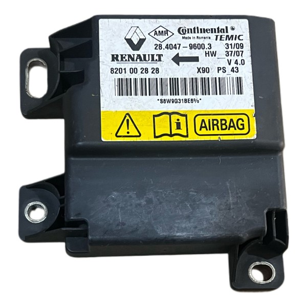 Módulo Central Não Deflagrado Logan Sandero 2008 A 2013