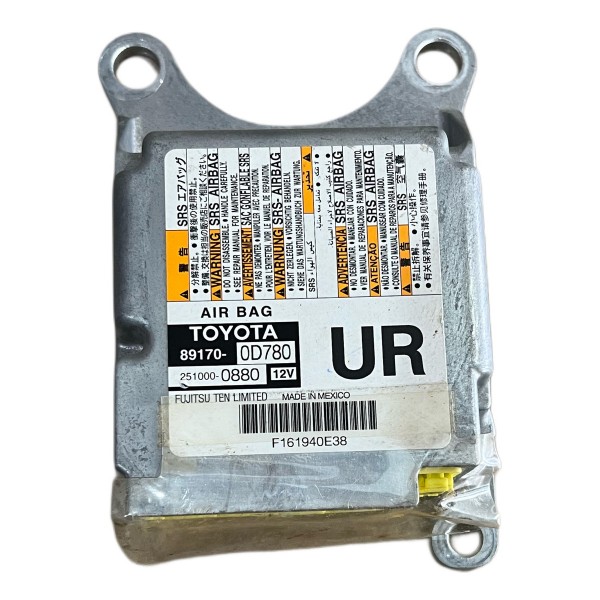 Módulo Central Não Deflagrado Toyota Etios 2017 A 2020