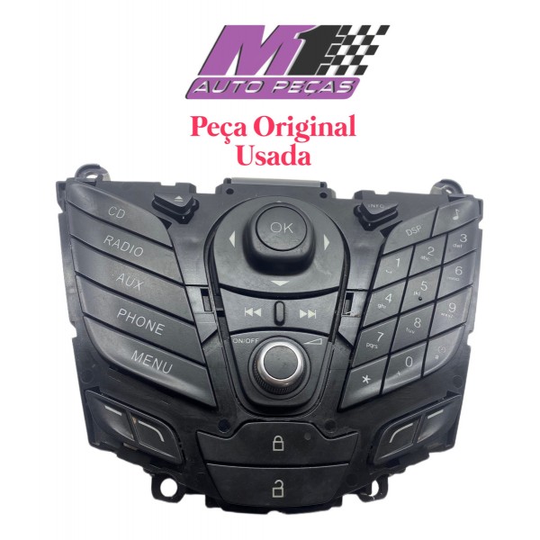 Painel Comando Rádio Som Ford Ecosport Ka Fiesta 2013/2019