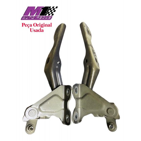 Par Dobradiça Suporte Capô Chevrolet Onix 2013/2018