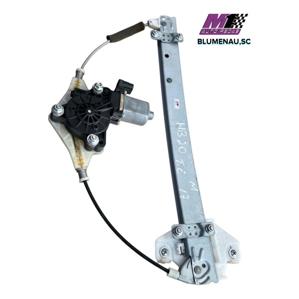 Máquina De Vidro Elétrica Traseira Esquerda Hb20 2013 A 2019