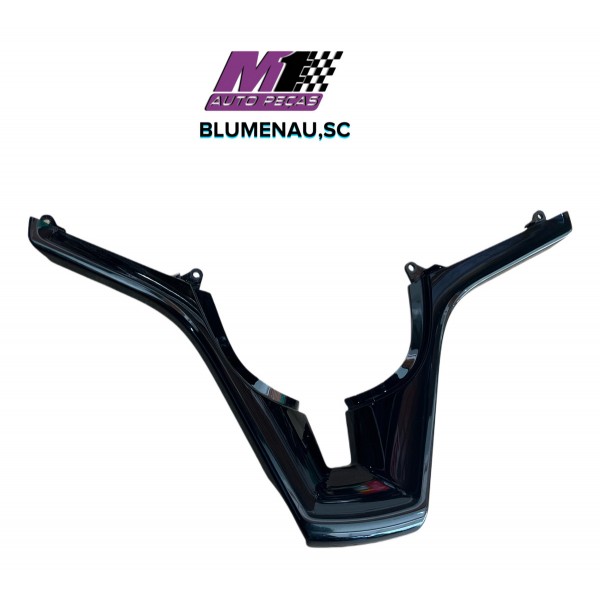 Moldura Central Volante Black Piano Onix Prisma 2016 A 2020